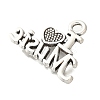 Tibetan Style Alloy Pendants FIND-G078-26D-AS-1