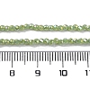 Electroplate Glass Beads Strands EGLA-H107-01A-A01-4