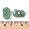 Natural & Synthetic Mixed Gemstone Faceted Pendants G-B151-02-4