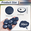 30Pcs Imitation Leather Snap Bottons BUTT-NB0001-90C-2
