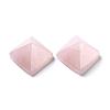 Natural Rose Quartz Cabochons G-G759-Y06-2