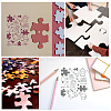 Stainless Steel Cutting Dies Stencils DIY-WH0289-049-6