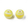 Opaque Striped Acrylic Beads MACR-S373-27A-06-2