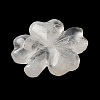Natural Quartz Crystal Carved Clover Figurines Statues for Home Office Tabletop Feng Shui Ornament DJEW-G044-01E-4