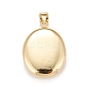 Brass Micro Pave Cubic Zirconia Locket Pendants LS-KK-A161-49G-2