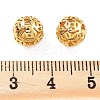 Rack Plating Brass Beads KK-S377-09G-3