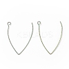 Ion Plating(IP) 316 Stainless Steel Earrings Finding STAS-B025-02M-1