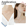 16Pcs 2 Colors Brass Micro Pave Clear Cubic Zirconia Charms KK-DC0001-09-6
