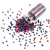 Opaque Glass Round Seed Beads GLAA-TAC0025-07A-08-2