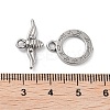 Non-Tarnish 304 Stainless Steel Toggle Clasps STAS-A092-06A-P-3