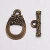 Tibetan Style Alloy Toggle Clasps LS-X-MAC2014-NF-2