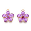 Zinc Alloy Enamel Pendants PALLOY-I124-10G-D-3