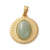 Natural Green Aventurine Pendants STAS-C120-13G-07-1