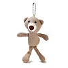 Cartoon PP Cotton Plush Simulation Soft Stuffed Animal Toy Bear Pendants Decorations LS-HJEW-K043-03-2