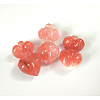 Cherry Quartz Glass Pendants G-D448-06-2