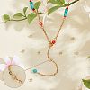 Brass Crimp Beads Covers KK-BC0014-72B-G02-4