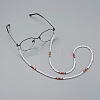 Glass Seed Bead Eyeglasses Chains AJEW-EH00006-03-5