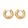 202 Stainless Steel Polishing Hoop Earrings EJEW-M106-02G-01-4