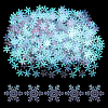 60G Resin Snowflake Sequins Cabochons MRMJ-ME0001-04-1