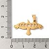 304 Stainless Steel Pendants STAS-U010-21P-3