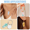 20Pcs 2 Colors Alloy Open Back Bezel Pendants FIND-CA0011-49-7