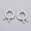 304 Stainless Steel Spring Ring Clasps STAS-G190-17S-B-1