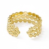 Ion Plating(IP) 304 Stainless Steel Cuff Ring for Women LS-RJEW-C060-18G-3