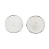 Tarnish Resistant 304 Stainless Steel Brooch Cabochon Settings LS-STAS-G250-04P-A-1