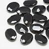 Pointed Back Glass Rhinestone Cabochons RGLA-T080-6x8mm-02-1