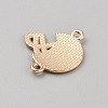 Zinc Alloy Enamel Sport Connector Charms FIND-CJC0437-009B-12-2
