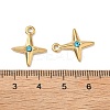 304 Stainless Steel Rhinestone Pendants STAS-L308-04A-G-3