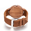 Zebrano Wood Wristwatches WACH-H036-04-4