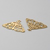 Hollow Brass Pendants KK-CJC0009-02C-03-2