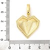 Brass Pendants with Cubic Zirconia KK-D536-05G-3
