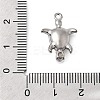 304 Stainless Steel & ABS Plastic Pearl Pendants STAS-G369-04P-01-3