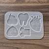 Medical Theme DIY Silicone Badge Reel Ornament Molds DIY-G079-05A-2