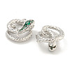 Brass Micro Pave Cubic Zirconia Pendants KK-S386-23P-02-2