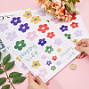 PVC Self Adhesive Flower Car Sticker DIY-WH0453-57D-3