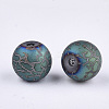Electroplate Glass Beads LS-X-EGLA-S178-03B-2