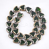 Electroplate Glass Beads Strands EGLA-S188-09B-2