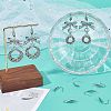 80Pcs 316 Surgical Stainless Steel Earring Hooks STAS-SC0005-65-4