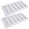 6 Grids Velvet Jewelry Plates ODIS-CN0001-07A-8