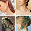 1080Pcs 12 Style Transparent Acrylic Beads PACR-TA0001-11-10