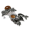 Dual-use Items Alloy Mermaid Brooch JEWB-C026-02A-AS-2