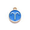 Alloy Enamel Pendants ENAM-S124-01B-02A-2