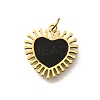 304 Stainless Steel Enamel Charms STAS-R153-08G-02-1