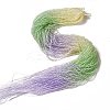 Transparent Gradient Color Glass Beads Strands LS-GLAA-H021-01B-11-1