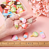 60Pcs 6 Style Resin Decoden Cabochons RESI-TA0001-36-7