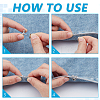 20Pcs 2 Colors Allloy Anti-glare Lapel Pins Brooches JEWB-AR0001-24B-8