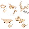 Zinc Alloy Bag Twist Lock Accessories AJEW-PH0017-40-5